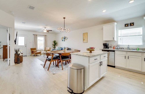 Medina Valley House | Game Room + Private Yard: Modern San Antonio Home