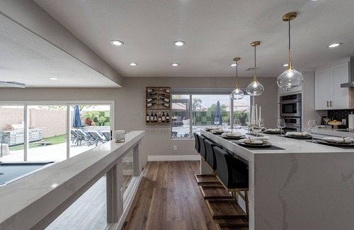 Mission Monterey House | Gangster 7BR/4 bath Home w/250k yard /Heated Pool/Arcade/& Game Room-SC