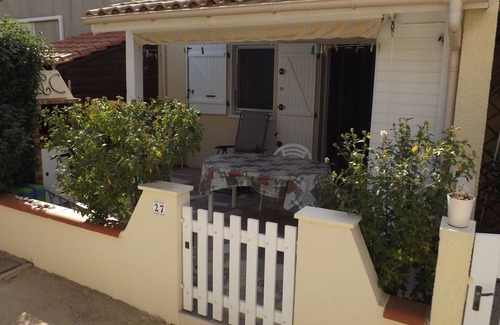 Portiragnes-Plage House | Garden floor with mezzanine close to all amenities and the center