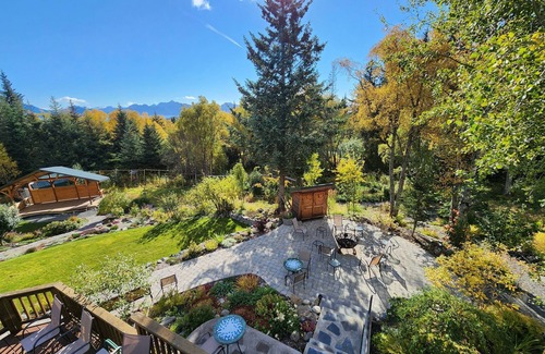 Kachemak Apartment | Garden Getaway at Bear Creek Winery, w/fire pit, koi pond, and hot tub