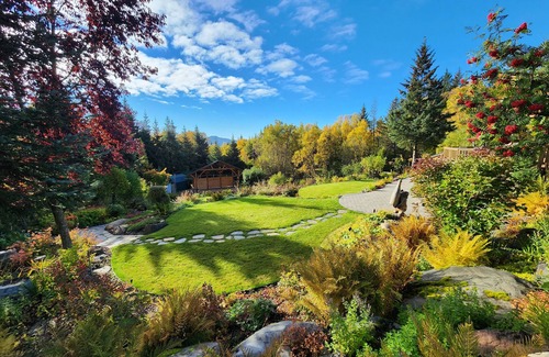 Kachemak Apartment | Garden Getaway at Bear Creek Winery, w/fire pit, koi pond, and hot tub