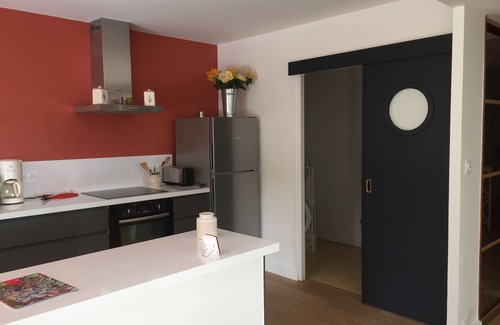 Roscoff Villa | Garden level 100m2 sea view, swimming pool, 2 bedrooms.