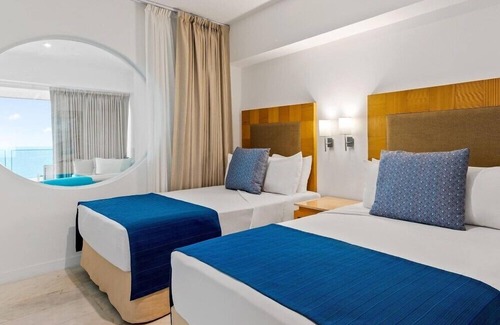 Marina Mazatlan Hotel | Garden-View 1 BR Condo with Pool