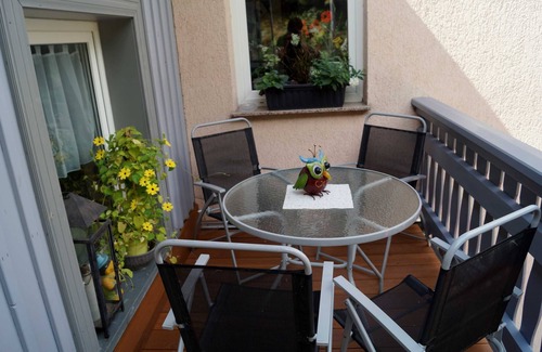 Tanne Apartment | Garden view - ice cream witch, ice cream parlor and overnight stay