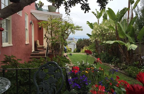 Fisherman's Wharf Apartment | Garden, View, Russian Hill/Fishermans Wharf Retreat