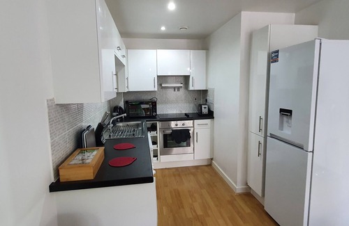 Hackney Apartment | Garland Modern Central City Apartment London-Close to Station