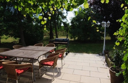 Bissersheim House | Gästehaus Blatner: Comfort room no. 7 with terrace