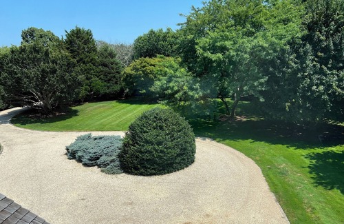 Village of Southampton House | Gated Estate in SH 8 bedrooms, 9 bath gorgeous 2.5 acre on water w dock.