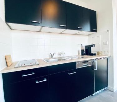 Andreasvorstadt Apartment | Gemütliches Studio - Elias- mit Küche, WLAN, Smart-TV & Panoramablick in Citynähe
