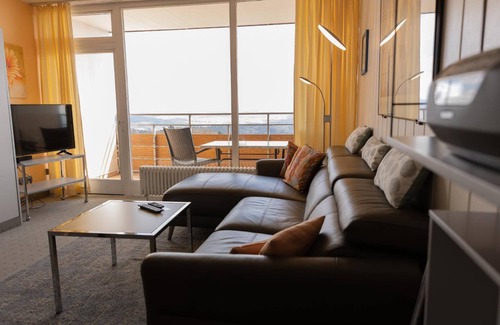 Geyersberg Apartment | Gemütliches Studio mit Zugang zum Hallenbad im Haus