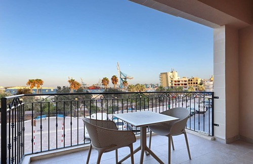 Birzebbuga Apartment | Gem Beachfront Apt With Amazing Bay and Sea Views