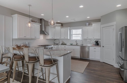Topsail Beach House | Gemini Dream #102 - Soundfront w/Pool, Boat Dock, Elevator, Dogs Allowed!