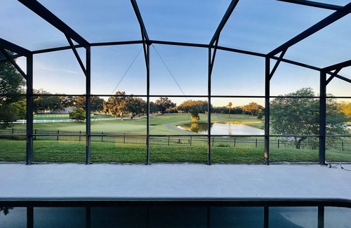 Lake Mary House | Generations Gateway - King bedroom Suite, Sauna, and Screened in Pool.