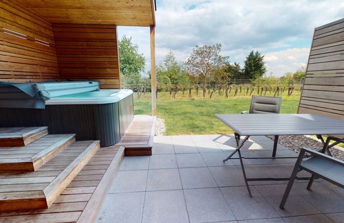 Hunawihr House | gentiane avec jacuzzi le clos des vignes