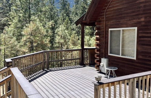 Garden Valley Cabin | Geothermal pools and hot tub make this off-grid getaway pure joy!