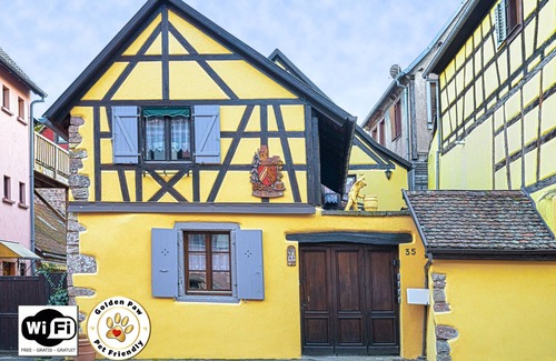 Ribeauville Apartment | Gewurztraminer studio gîte in the center of Ribeauvillé in Alsace