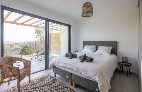 Marine de Saint Ambroggio Apartment | Giardinu di Luce - Appt pour 4 vue mer