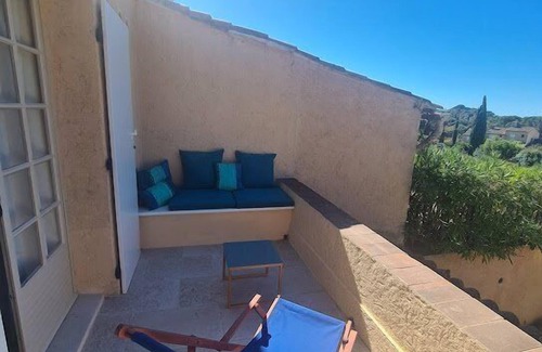 La Croix-Valmer Apartment | GIGARO - Mezzanine air-conditionned studio with balcony