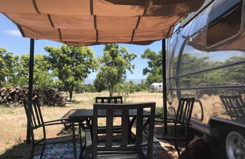 Gila House | Gila Vintage Airstream RV- pet friendly