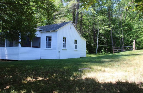Gilmanton IW Cottage | Gilmanton vacation cottage rental with 200 ft. water frontage on Crystal Lake,