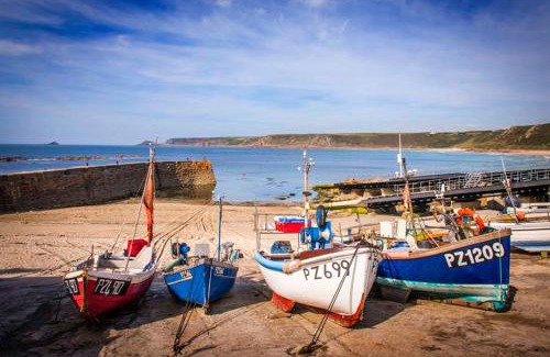 Sennen Cove House | Girl Annie, Cornish Cottage With Superb Sea Views & Garden, By Beach