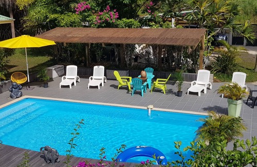 Malendure House | Gite Alpinia Face au Jardin Tropical Pour 2 à 4 Personnes