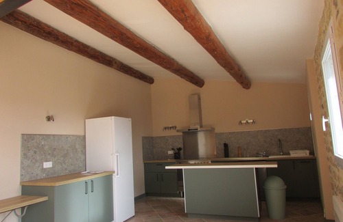 Saint-Victor-de-Malcap House | Gite bastide charming scents stone pool view billiards gard south ardeche