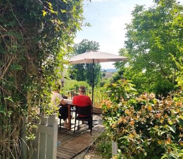 Ronsenac House | Gite Chez Grigri pour max 11 pers avec piscine chauffée et jardin