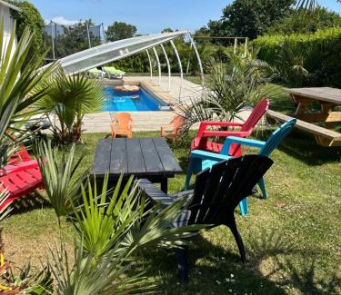 Plougonvelin House | Gite de kernaet avec piscine