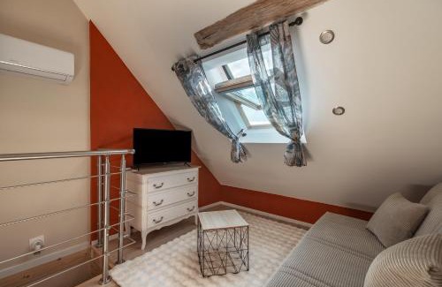 Deneze-sous-Doue Apartment | Gite de la Ferme du Château 2 - Studio Climatisé