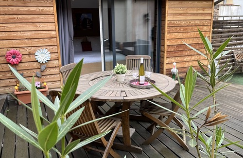 Eguisheim Apartment | Gite Edelweiss with terrace and parking in the heart of Eguisheim, 10km from Colmar