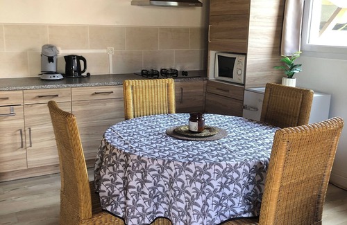 Cusset Apartment | Gîte L'Exotique - Bungalow with garden and terrace, Vichy