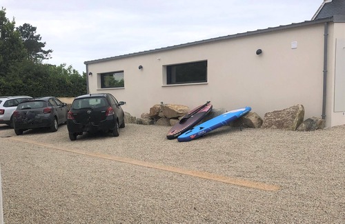 Guisseny Apartment | Gite Tiarmein 2bedrooms with swimming pool 2 steps from the sea