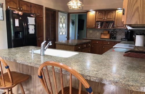 Muncy House | Glade Run House - A quiet country home retreat with a stream running through it.