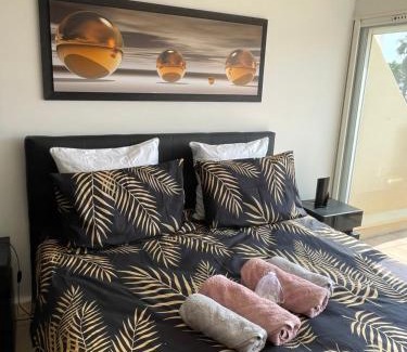 Naturist Village Apartment | glamour golden suite
