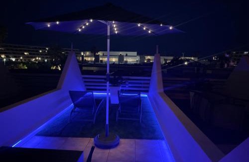 Naturist Village Apartment | glamour golden suite