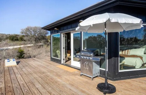 Fredericksburg Cabin | Glamp under the stars with friends, each in your own cabin! Reset in nature