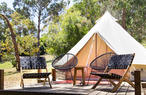 Shoreham House | Glamping at Iluka Retreat - Deck Included