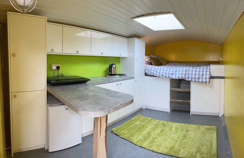 Boston Apartment | glamping combine harvester