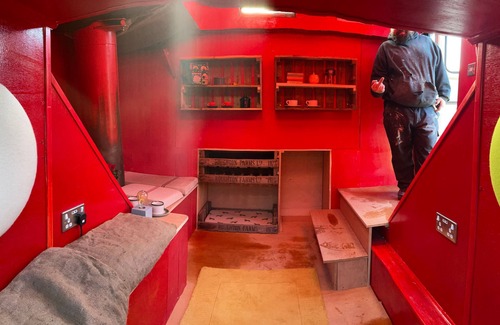 Boston Apartment | glamping combine harvester