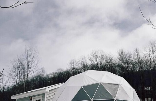 Mountain Base House | Glamping Dome # 2 in Snowshoe, Wv