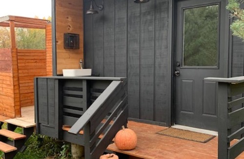 Rolling Prairie Cabin | Glamping experience on an organic farm in Harbor Country.