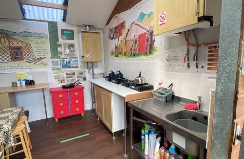 Totnes RV Rental | Glamping in a Mongolian yurt or shepherds hut in rural location in South Devon.