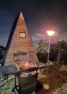 El Rosario Ski Chalet | Glamping SABIA con Wifi, fogata y vistas de Medellín