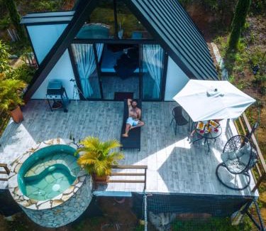 San Gil Ski Chalet | GLAMPING SAN GIl TRINIDAD CIELO