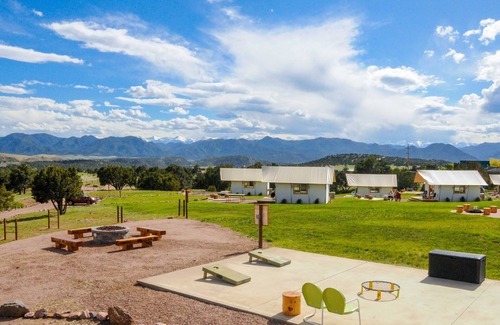 Canon City Cabin | Glamping Tent Double Queen - Royal Gorge Cabins