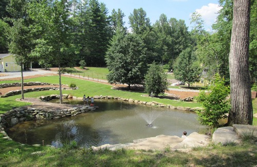 Brevard Cottage | "Glamping" with Hot Tub and Fire Pit