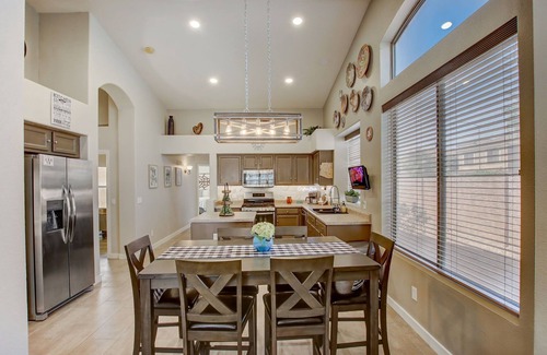 West Glen Community Association House | Glendale Retreat: 3BR Home w/Heated SPOOL, Private Office & Luxe Amenities.