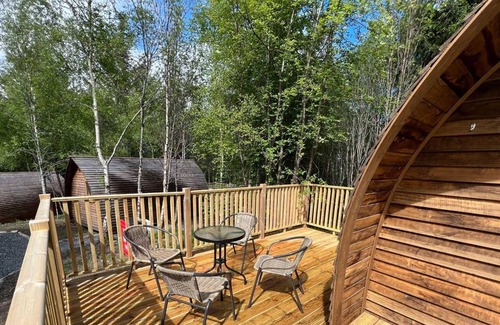 Tomintoul Cabin | Glenlivet Glamping in a Cosy Wooden Lodge - Dog Friendly