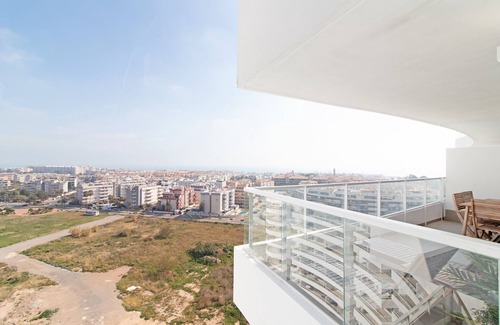 Canet de Berenguer Apartment | Global Properties: Apartment with terrace and views of the Mediterranean coast